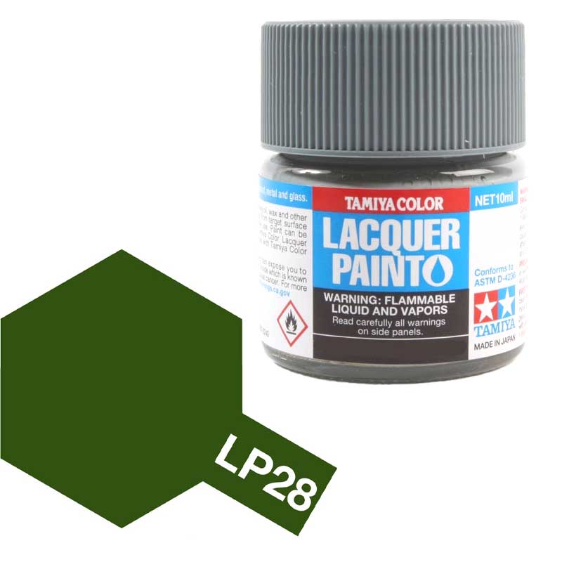 Tamiya 82128 LP-28 Vert olive 10 ml