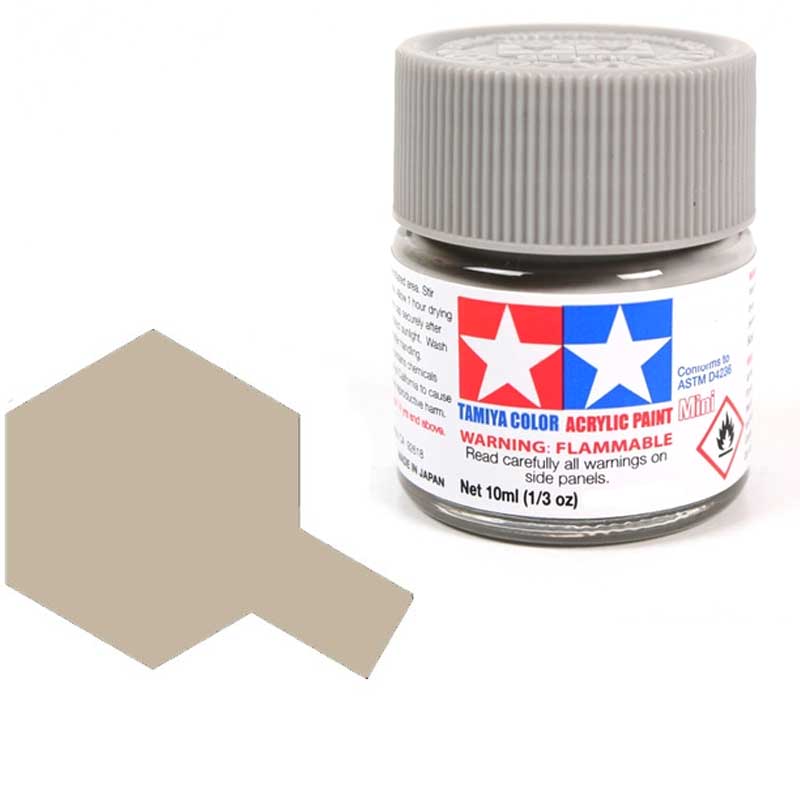 Peinture acrylique Tamiya XF55 Deck Tan (81755) 10 ml