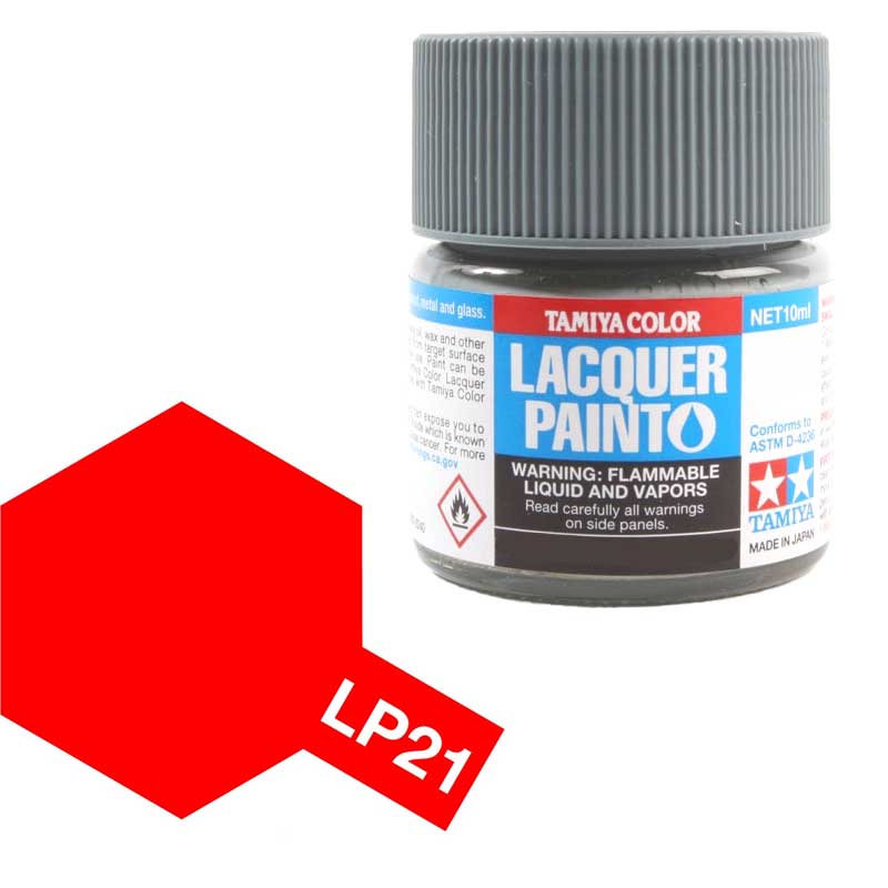 Tamiya 82121 LP-21 Rouge italien 10 ml 