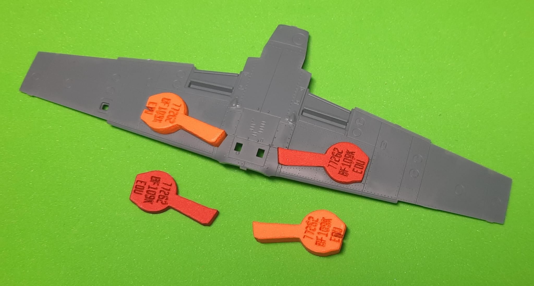 Omask 77262 1/72 Bf 109 K Wheel Bay Plugs (for Eduard) 1/72 – zdjęcie 2