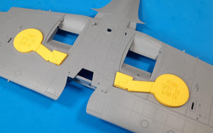 Omask 72401 1/24 Spitfire Mk. VIII / Mk. IX Wheel Bay Plugs (for Airfix) 1/24 – zdjęcie 2