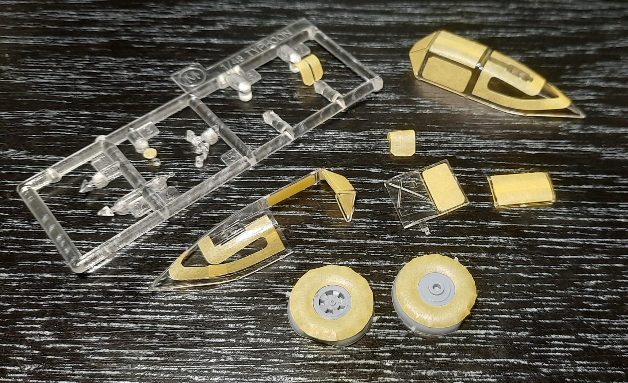Omask 54092 1/48 Hawker Typhoon Mk. I Car Door Double Sided Mask (for Hasegawa / Hobby 2000) 1/48 – image 3