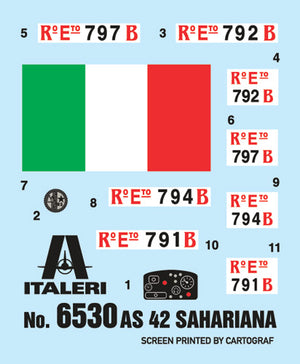 Italeri 6530 AS.42 SAHARIENNE 1/35 – imagen 7