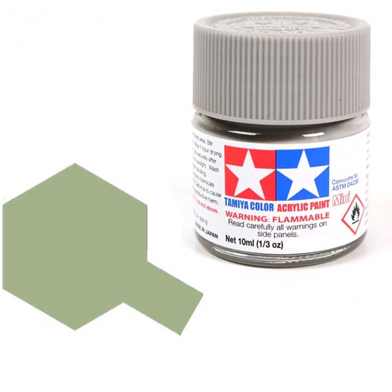 Peinture acrylique Tamiya XF76 Gris Vert (IJN) (81776) 10 ml
