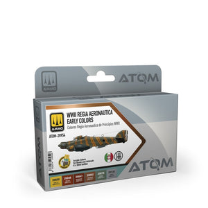 Ammo of Mig 20954 ATOM WWII Regia Aeronautica Early Colors Set
