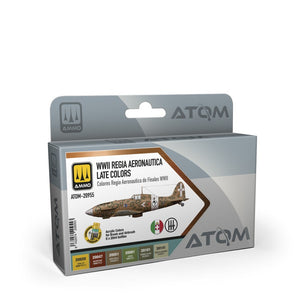 Ammo of Mig 20955 ATOM WWII Regia Aeronautica Late Color Set