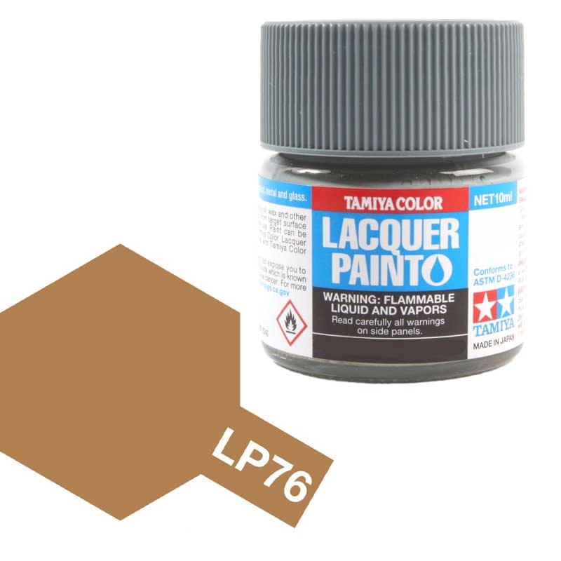 Peinture laquée TAMIYA 82176 LP-76 Jaune-Brun DAK 1941 10 ml