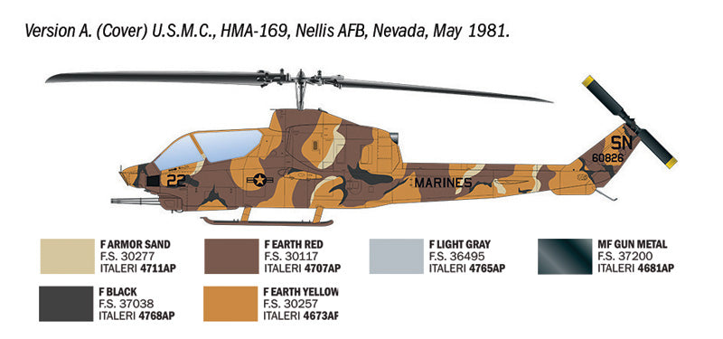 Italeri 90835 AH-1T Sea Cobra 1/48 – zdjęcie 8