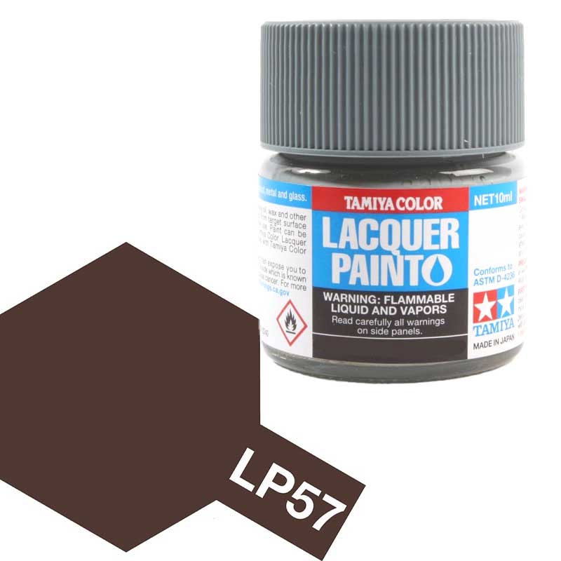 Tamiya 82157 LP-57 Rouge Brun 2 10ml