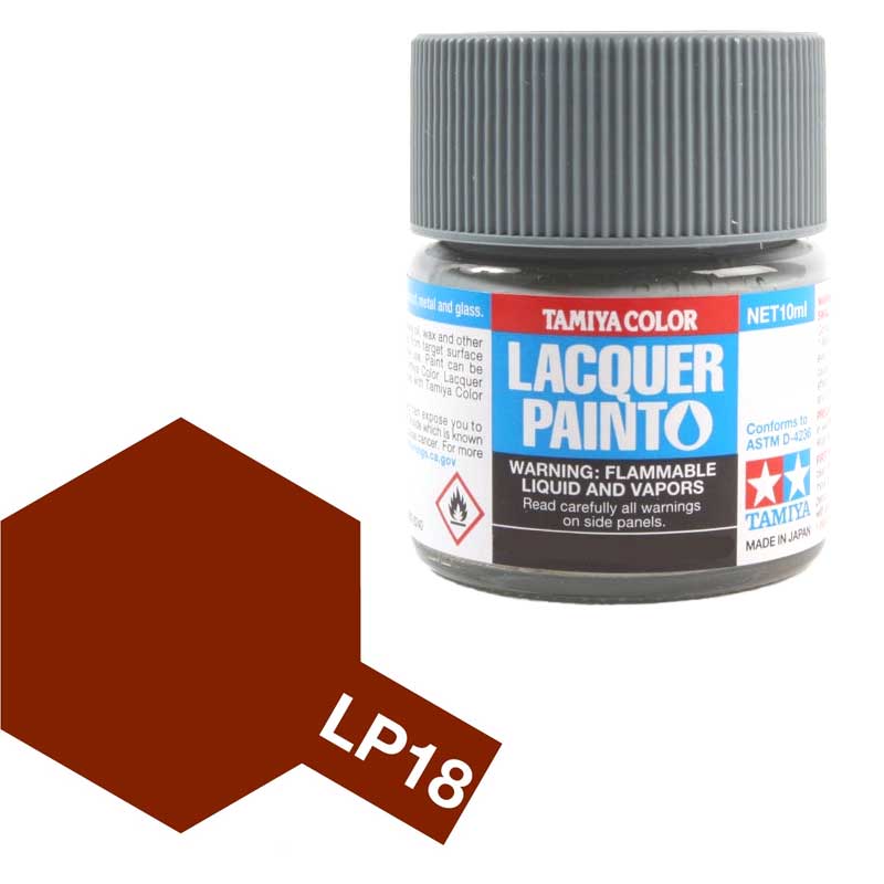 Tamiya 82118 LP-18 Rouge mat 10 ml